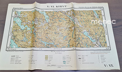 Kirvu, kartta V:VI 