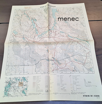 Heinjoki, kartta 6730/40-30o-450/60 