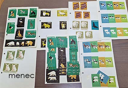 Tulitikkuetikettejä, Puola, eläimiä, 92 kpl 