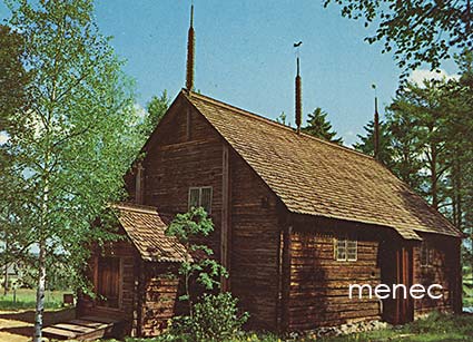 Sodankylä, saamelaiskirkko 1600-luvulta 