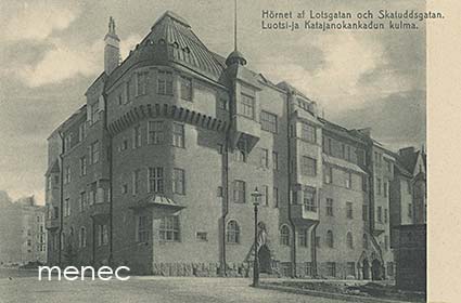 Helsinki, Luotsi- ja Katajanokankadun kulma 
