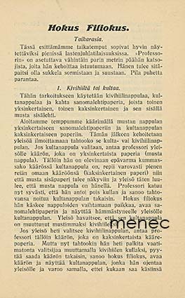 Hokus Filiokus 