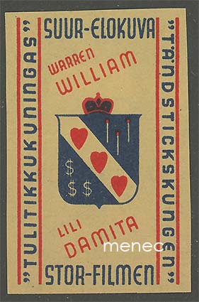 Tulitikkuetiketti, Suur-elokuva 'Tulitikkukuningas', tanssiaihe 