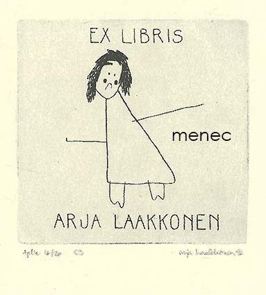 Arja Laakkonen, exlibris 