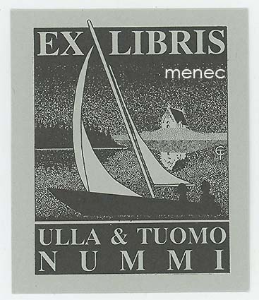 Ulla & Tuomo Nummi, exlibris 
