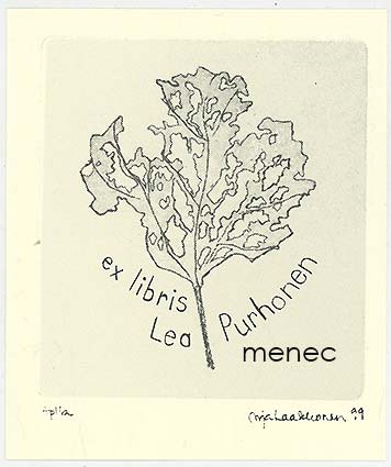 Leo Purhonen, exlibris 
