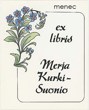 Merja Kurki-Suonio, exlibris 