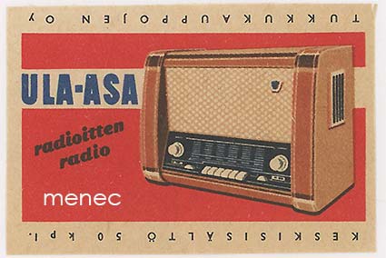 Tulitikkuetiketti, Ula-Asa, radioitten radio 