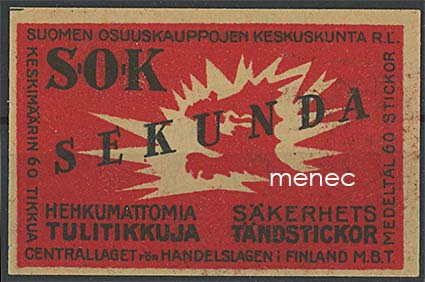 Tulitikkuetiketti, SOK sekunda 