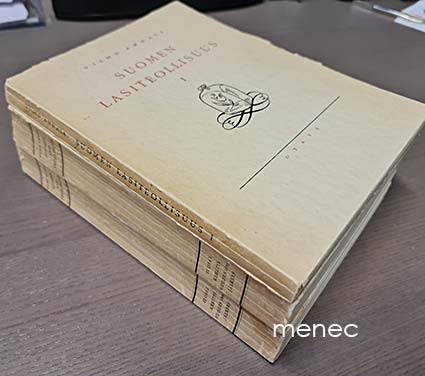 Annala, Vilho - Suomen lasiteollisuus vuodesta 1681 nykyaikaan. I–III 