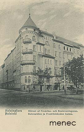 Helsinki, Bulevardien ja Fredrikinkadun kulma 