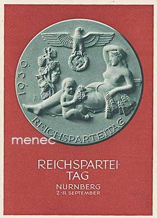 Reichsparteitag des Friedens Nürnberg 2-11. September 1939 