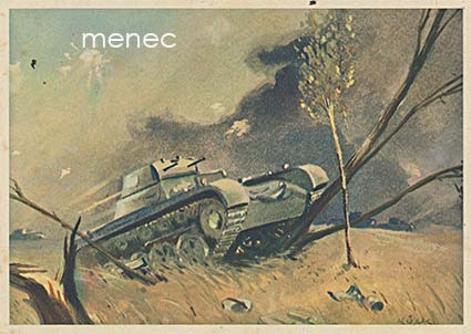 Saksa, kevyt tankki hyökkää 