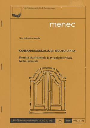 Salminen-Anttila, Liisa - Kansanhuonekalujen muoto-oppia 