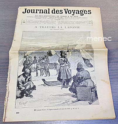 Journal des Voyages 890. A travers la Laponie 