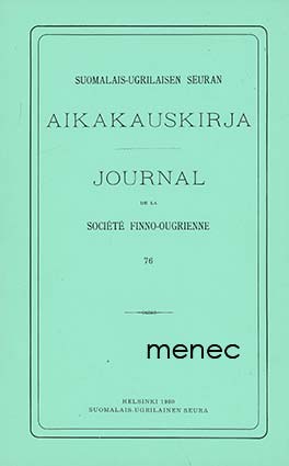 Suomalais-ugrilaisen seuran aikakauskirja  76
