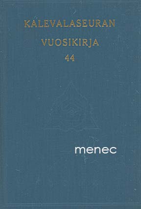 Kalevalaseuran vuosikirja  44