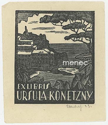 Ursula Konetzny, exlibris 