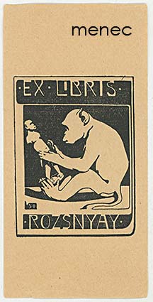 Rozsnyay, exlibris 