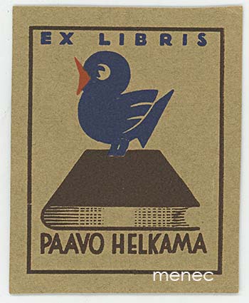 Paavo Helkama, exlibris 