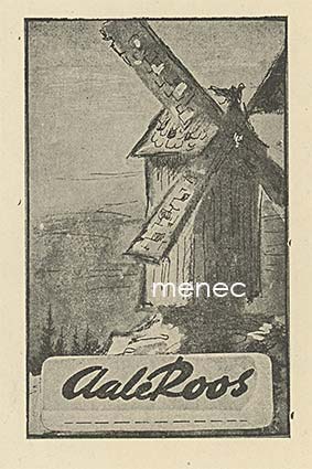 Aale Roos, exlibris 