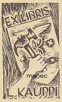 L. Kauppi, exlibris 
