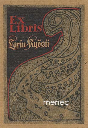 Larin-Kyösti, exlibris 
