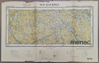 VI: W. Kaukola. Kaukolan, Kirvun, Käkisalmen ja Räisälän kunnat 