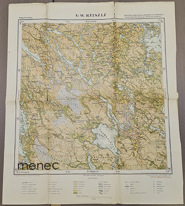 V: W. Räisälä. Räisälän, Käkisalmen, Pyhäjärven, Sakkolan, Vuokselan, Muolaan ja Antrean kunnat 