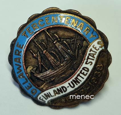 Finland - United States. Delaware Tercentenary 1638-1938 