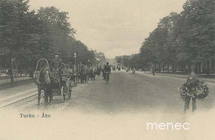 Turku, hautajaissaatto 