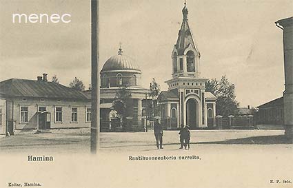Hamina, Raatihuoneentorin varrelta 