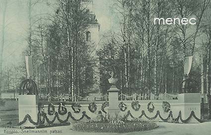 Kuopio, Snellmanin patsas 