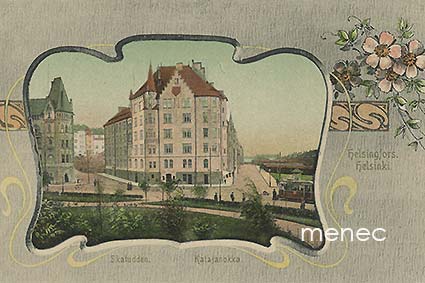 Helsinki, Katajanokka, taidekortti 