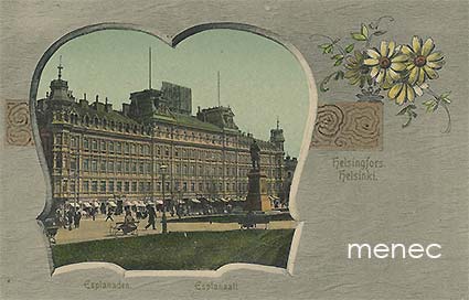 Helsinki, Esplanaati, taidekortti 
