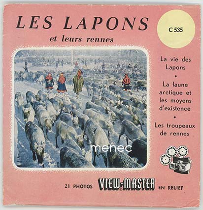 Les Lapons et leurs rennes, kuvakiekko 