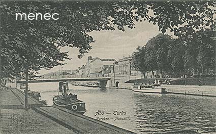 Turku, Aurasilta, höyryaluksia 