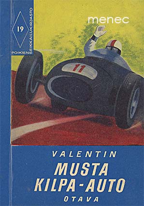 Valentin - Musta kilpa-auto 