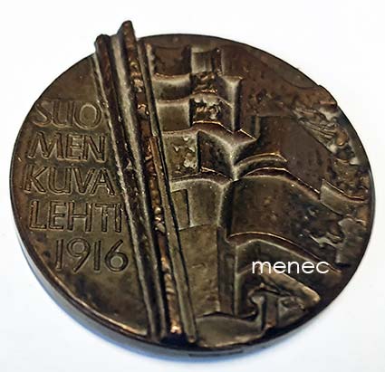Häiväoja, Heikki - Suomen Kuvalehti 1916, muistomitali 