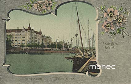 Helsinki, Pohjois satama, taidekortti 