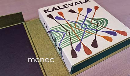 Kalevala, numeroitu juhlavuoden erikoislaitos kotelossa 