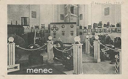 Gottfr. Strömberg Oy, mainoskortti messuilta 1920 