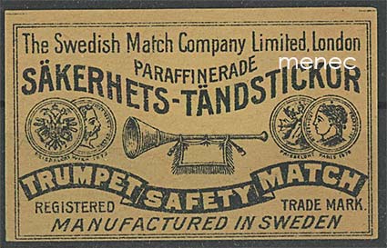 Iso-Britannia, paikallinen ruotsalainen tikkuetiketti Trumpet 