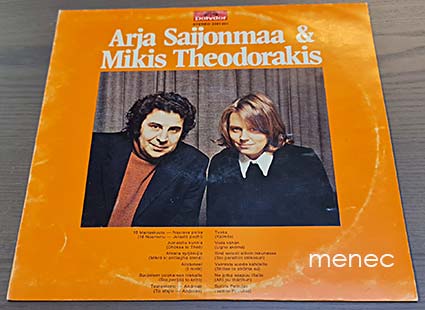 Saijonmaa, Arja & Theodorakis, Mikis - Arja Saijonmaa & Mikis Theodorakis 