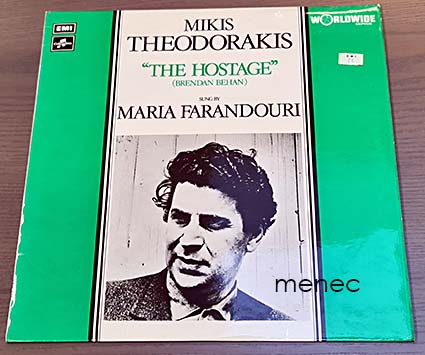 Theodorakis, Mikis & Farandouri, Maria - 'The Hostage' (Brendan Behan) 