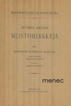 Kristoffer kuninkaan maanlaki 