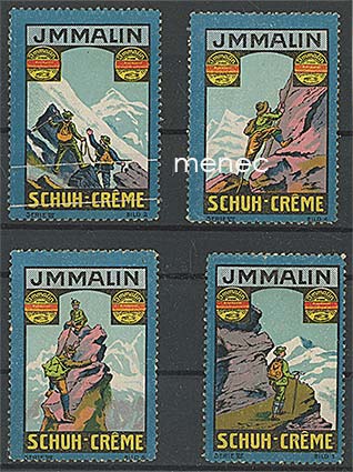 Kirjeensulkijoita, Saksa, Jmmalin-kenkävoide, 4 kpl 