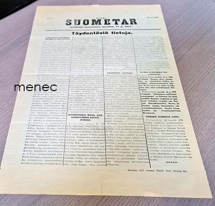 Uusi Suometar. Lisälehti 2 maalisk. 17 p. 1917 