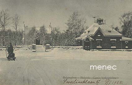 Helsinki, Gamla Kyrkogården - Hietaniemen vanhan osan portti 