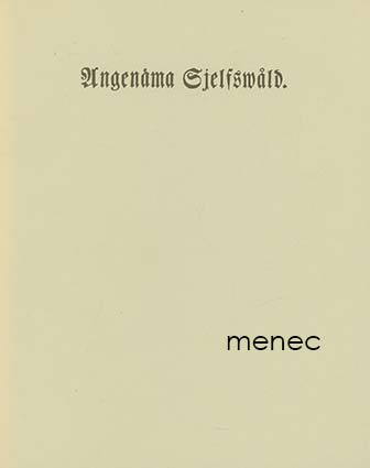 Angenäma Sjelfswåld 1783/1-24 